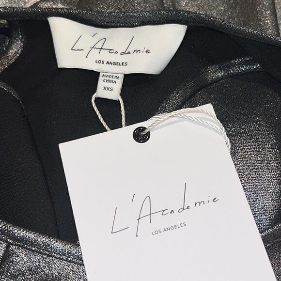 NWT L'Academie Chimene Maxi Slip Dress XXS Revolve - Picture 11 of 14